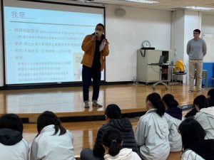 1120302 學群講座-管理學群英語國際企業學類東華大學國際企業學系欒錦榮系主任代表照片