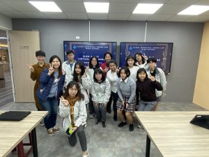 110學年度新加坡EJC(Eunoia Junior College)友校交流活動代表照片