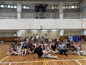 1140612美國高中來訪-體育交流代表照片