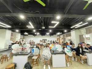 1131106跨校文化交流課程-油紙傘、皮影戲代表照片