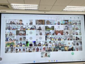 1150610與印尼學校SMA Muhammadiyah 2 Yogyakarta (MUHA)線上交流代表照片