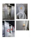 教務處旁的女廁門鎖、馬桶蓋故障